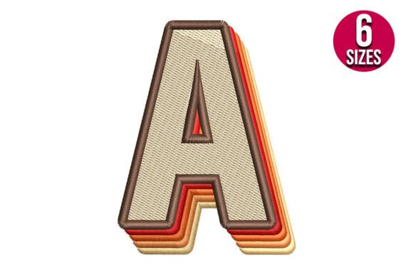 Retro Alphabet Letter A: A Designer’s Review