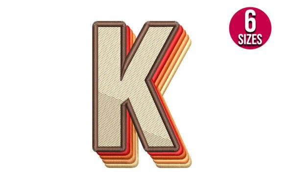 Retro Alphabet Letter K: A Craft Fair Review