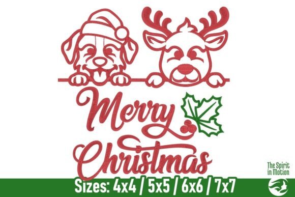 Review: Merry Christmas Santa and Dog Outline