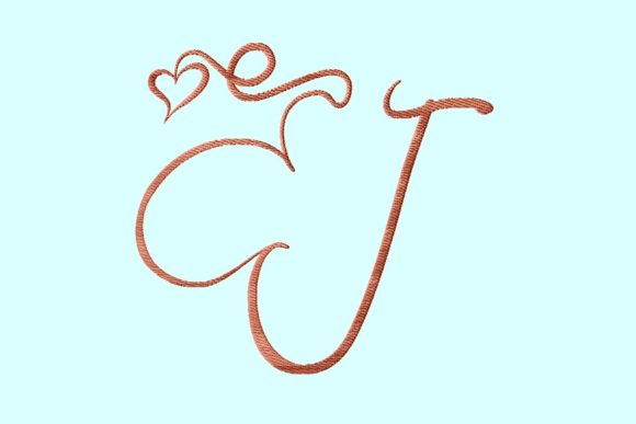 Reviewing J Lovely Script Monogram for Craft Fairs