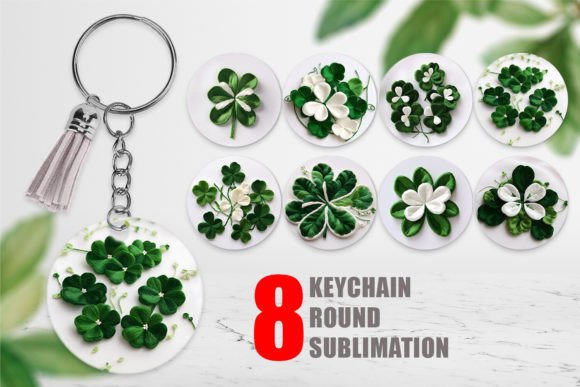 Reviewing Keychain 3D Shamrocks Embroidery