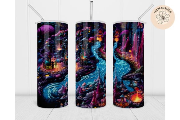 Reviewing the 20oz 3D Fantasy Embroidery Tumbler Wrap