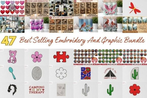 Reviewing the Amazing Embroidery and Graphic Bundle
