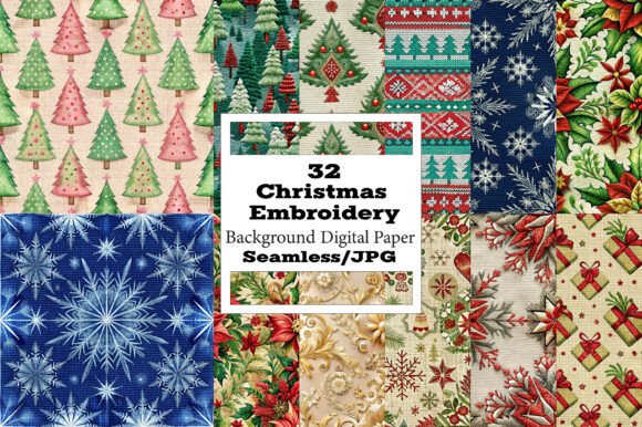 Reviewing the Christmas Embroidery Digital Pattern